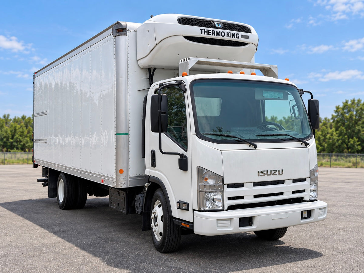 2013 Isuzu NQR Refrigerated Truck – 20' Kidron Body-thumbmail-1