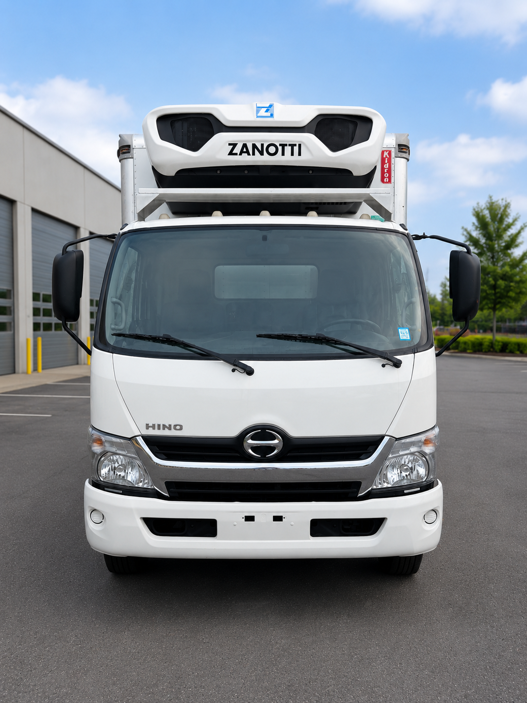 2016 Hino 195H – 20' Kidron Refrigerated Body | Zanotti Reefer | 86K Miles-thumbmail-2