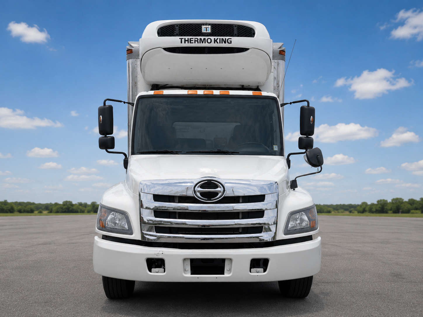 2017 Hino 338 Derated – Refrigerated Truck | Thermo King 1080 | Dual Curbside Doors | Liftgate-thumbmail-1